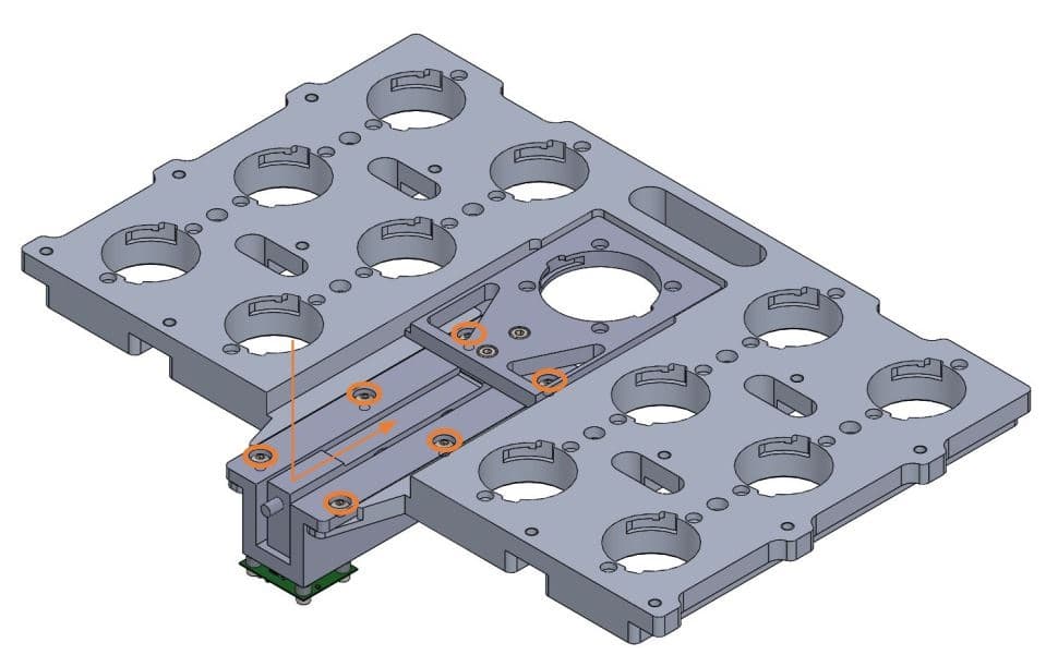 Cytocatch internal tray CAD